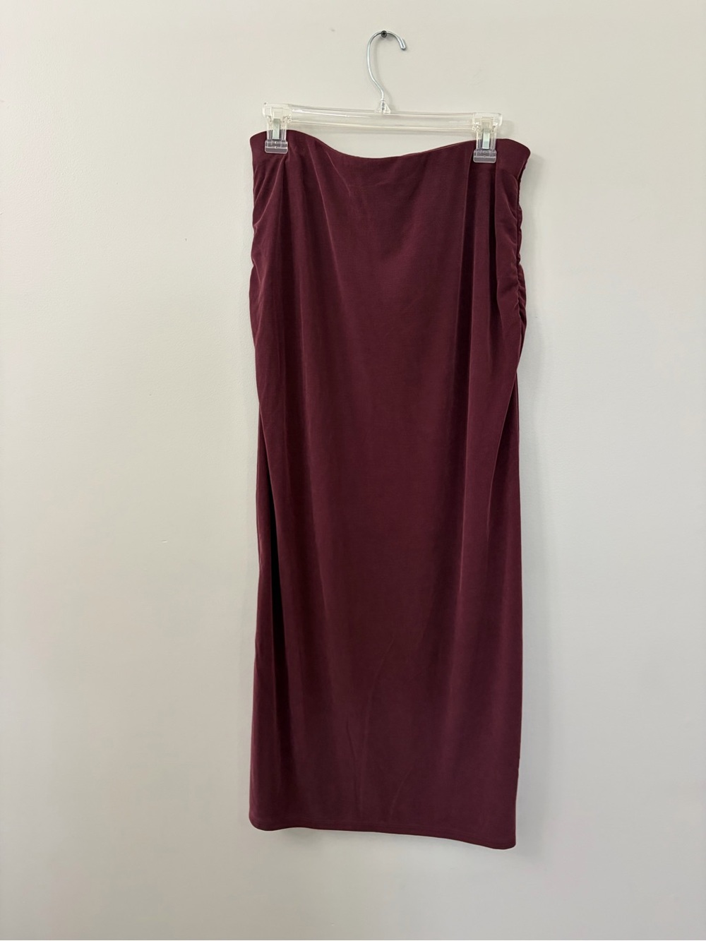 Old Navy Burgundy Maxi Skirt
